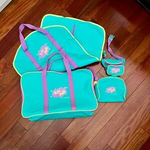 Bag set for children’s Travels. Perfect for weekends with grandma.